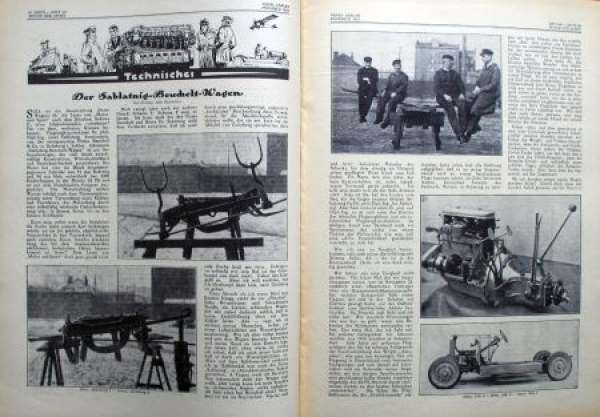 "Motor & Sport" Motor-Magazine Poessneck 1925 (9935)